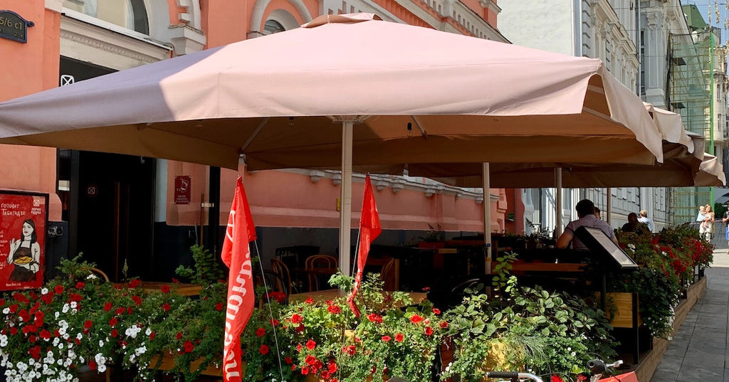 How to soft wash canvas awnings and umbrellas (video how-to)