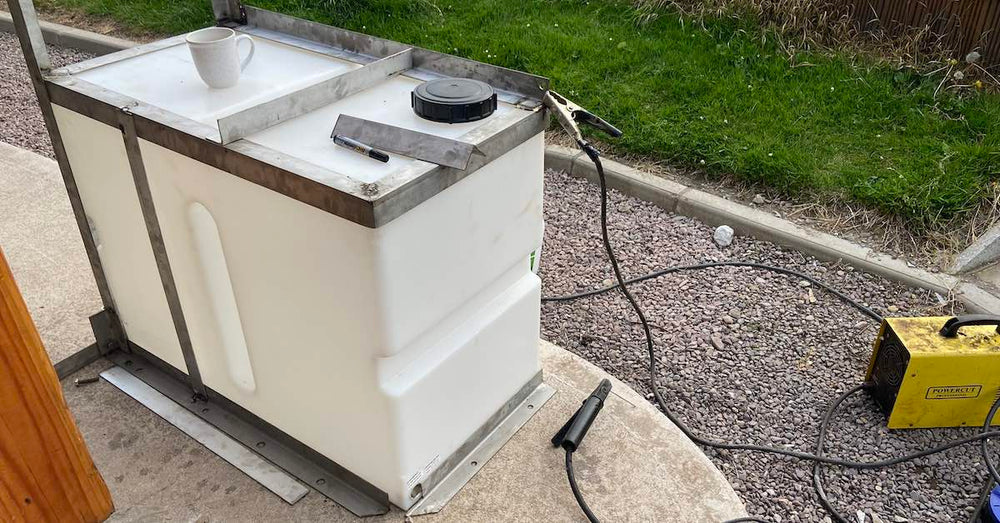 Softwashing van, soft washing equipment