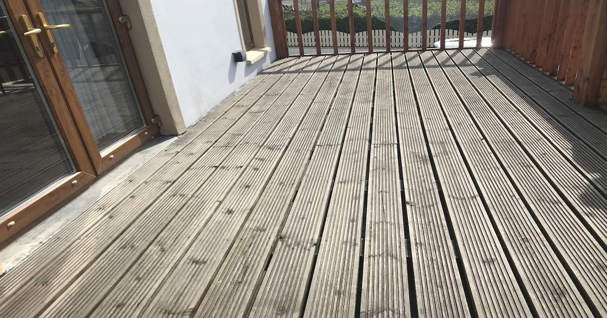 How to soft wash slippery & rotting wood/timber/composite (plastic) decking