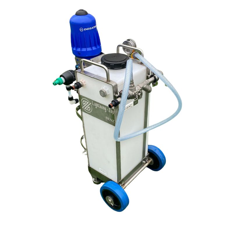 soft washing application machine