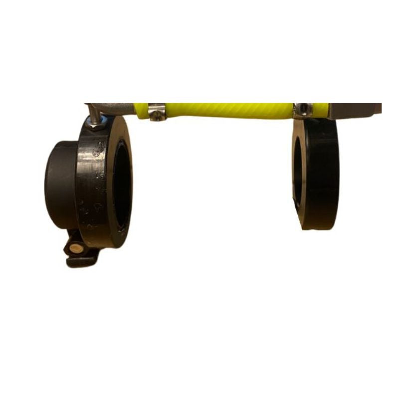 REPLACEMENT VALVE AND TRIGGER CLAMPS: For Benz pole valve, LP350 and HP 4000 triggers