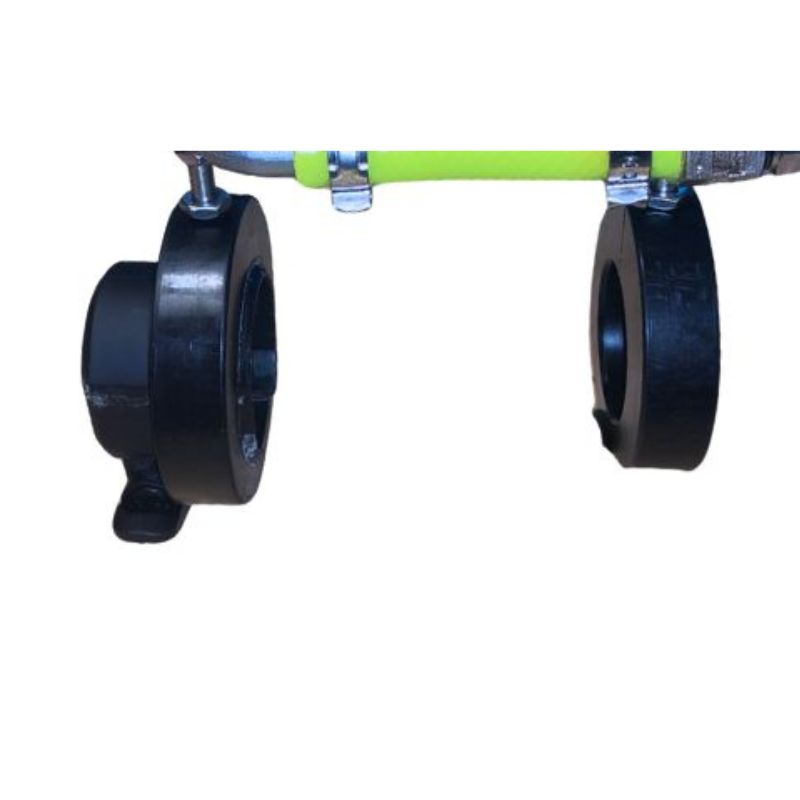 REPLACEMENT VALVE AND TRIGGER CLAMPS: For Benz pole valve, LP350 and HP 4000 triggers