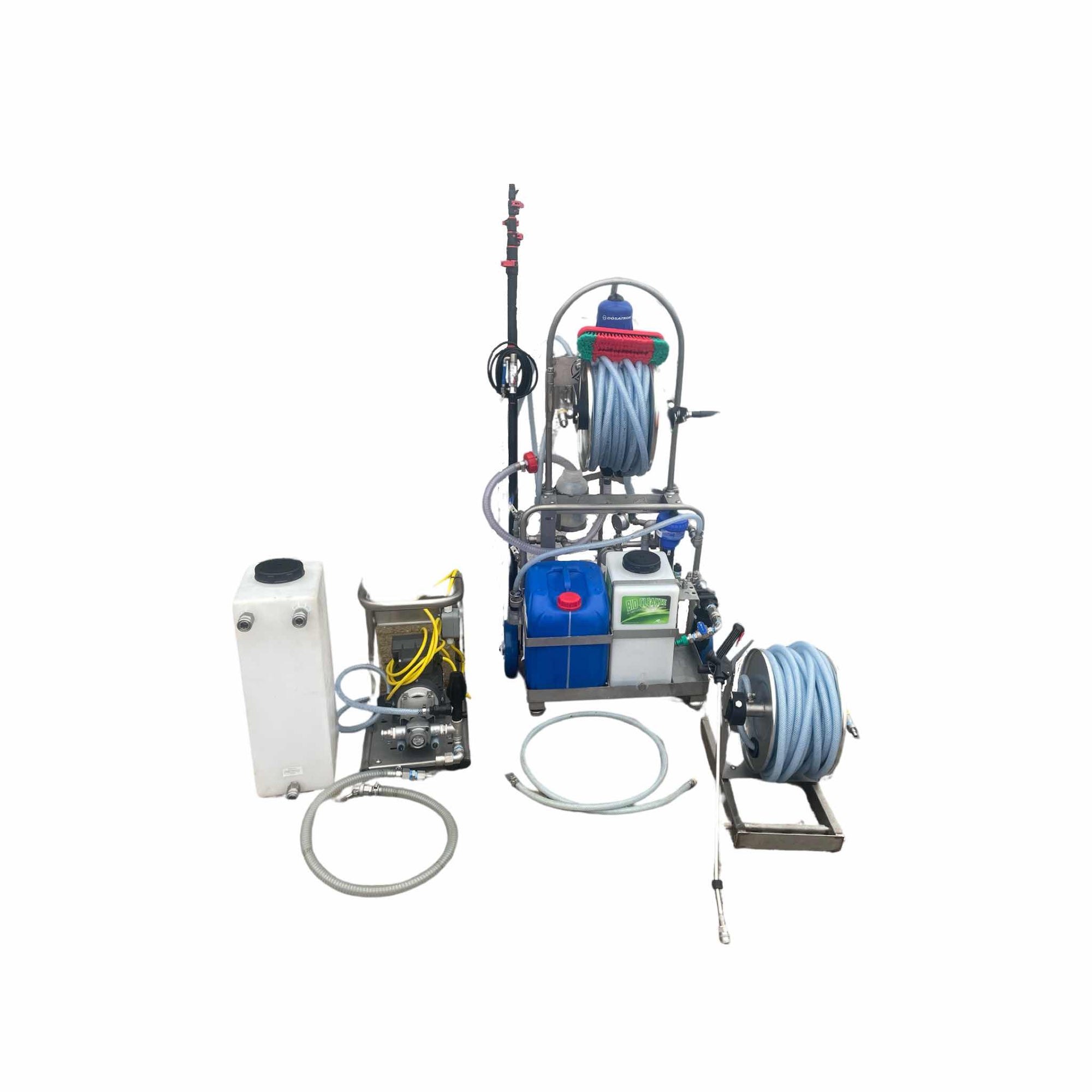 THE BENZ ZAPPLICATOR – "All-in-One" portable softwash chemical application system