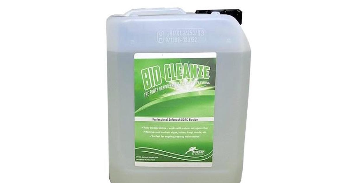 Benz Bio Cleanze, DDAC based softwash biocide