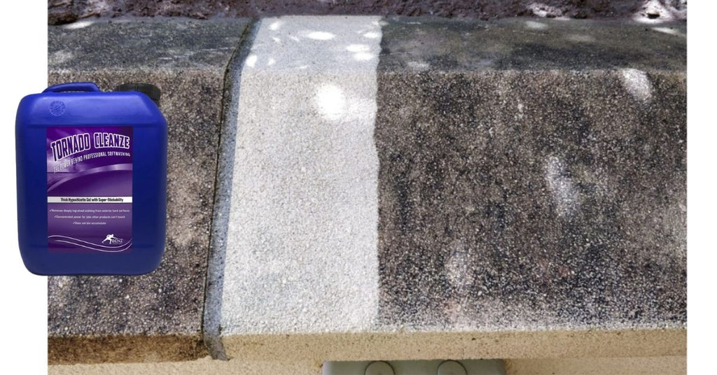 What are the soft washing uses & advantages of Tornado Cleanze?