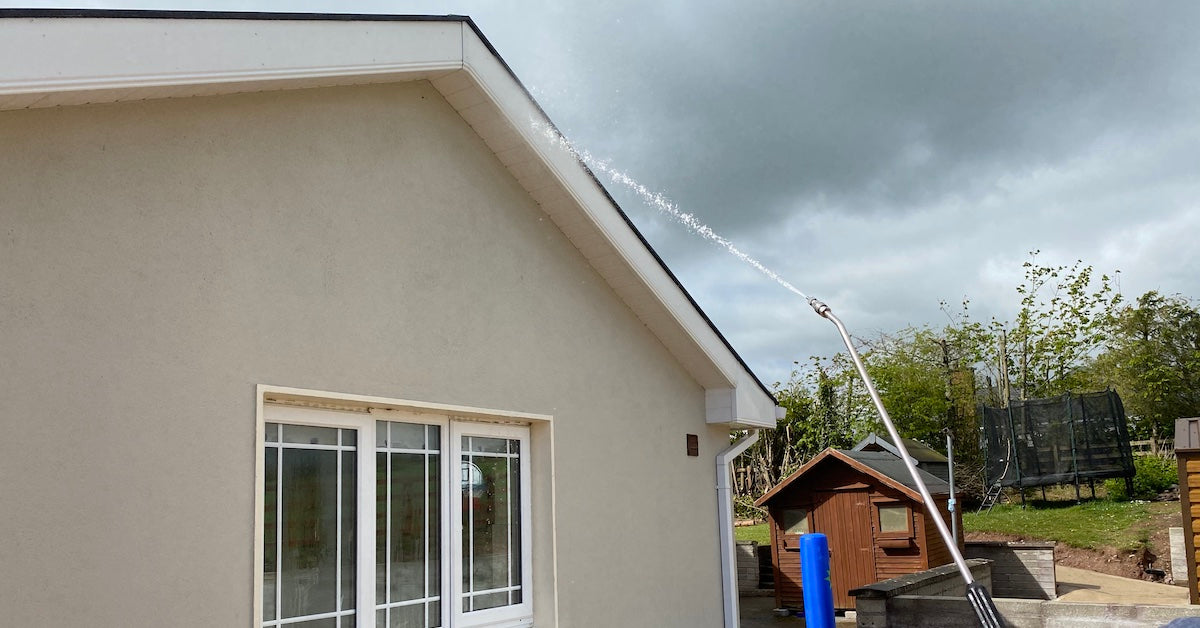 What's the best way to softwash uPVC fascia, soffit, gutters & painted surfaces? (video)