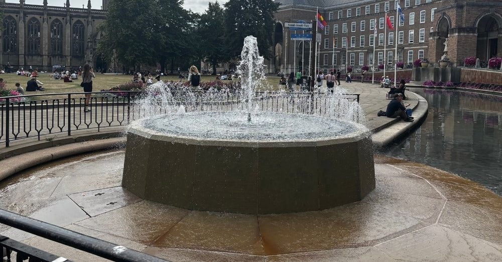How to clean fountains