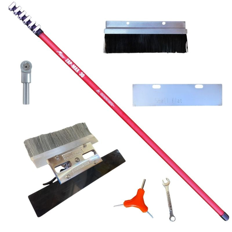 Benz Roof Scraper + Pole – Roof Scraping Bundle