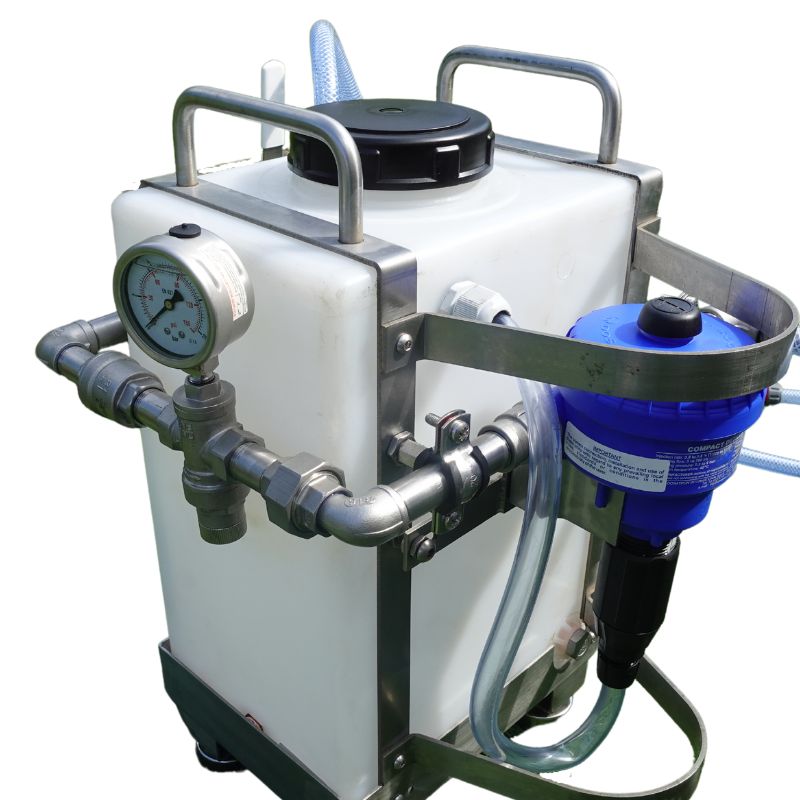 THE BENZ MINI-ZAP: High quality industrial dosing machine for mixing Bio Cleanze