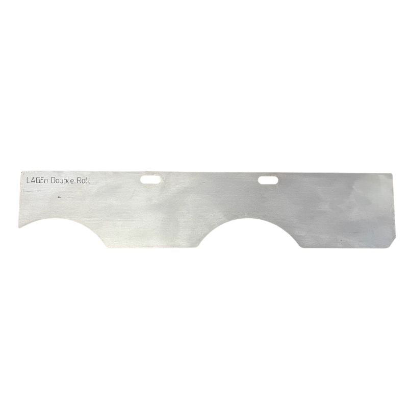 Single steel roof scraper blade