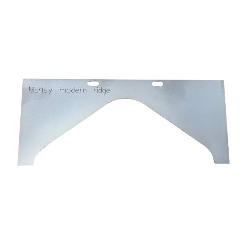 Single steel roof scraper blade