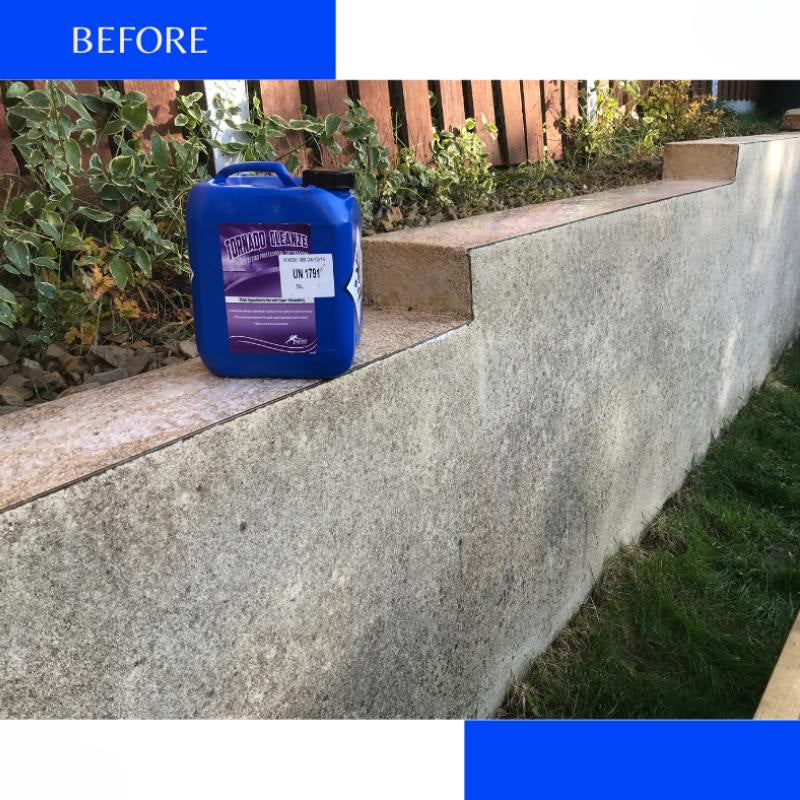 Benz Tornado Cleanze – Thick Softwash Gel for Stubborn Staining