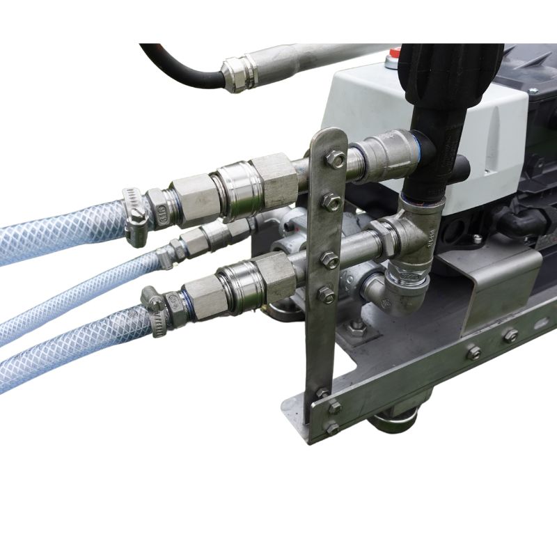 benz zapplicator maxflow pump stainless steel high pressure couplings