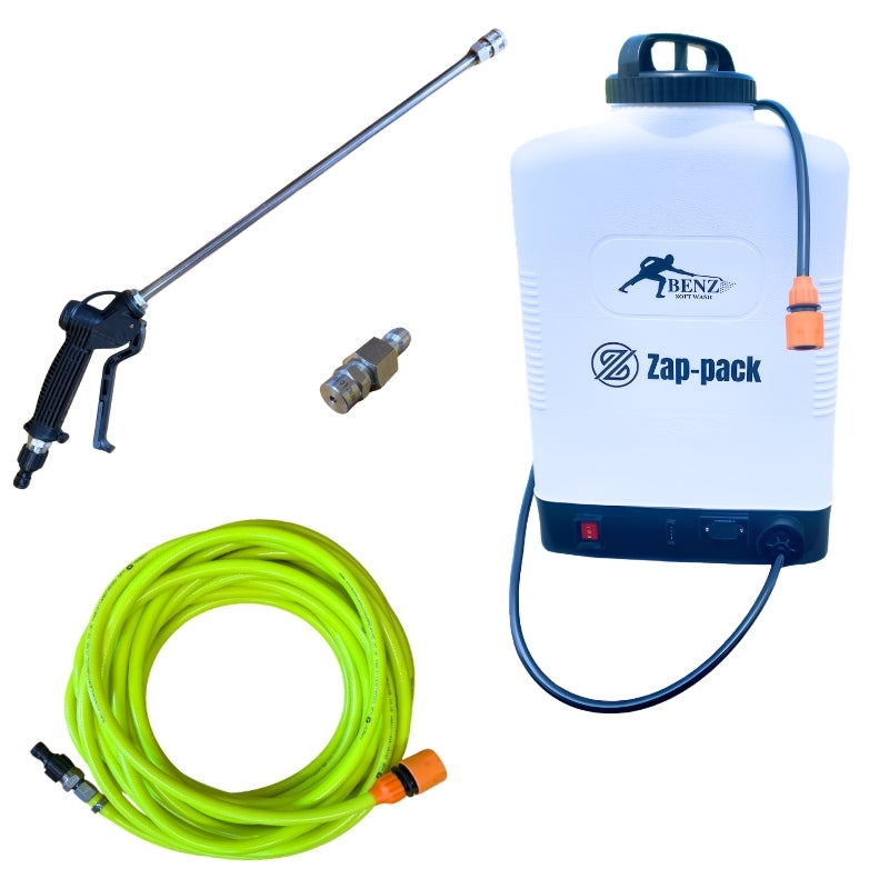 Benz Zap-Pack – Professional Softwash Backpack System