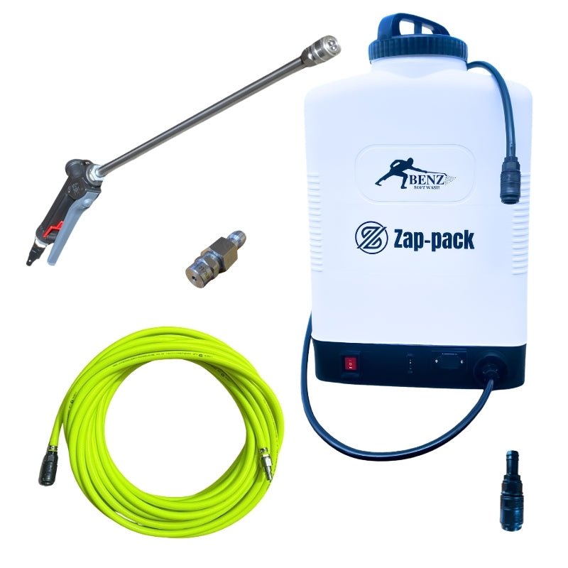Benz Zap-Pack – Professional Softwash Backpack System