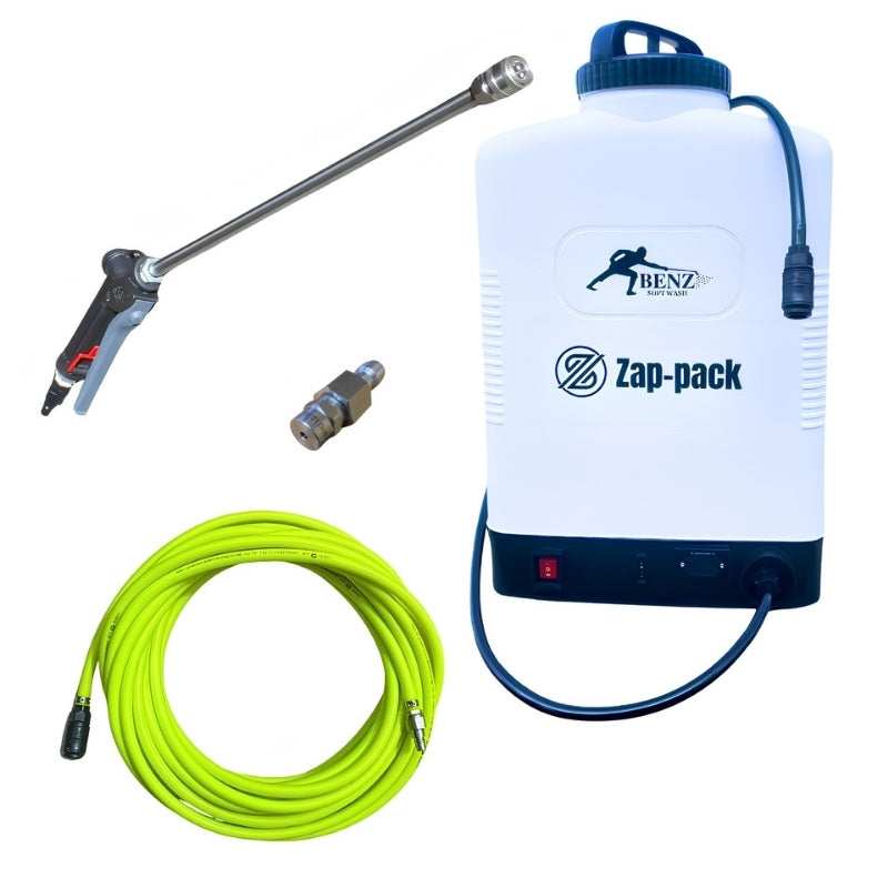 Benz Zap-Pack – Professional Softwash Backpack System